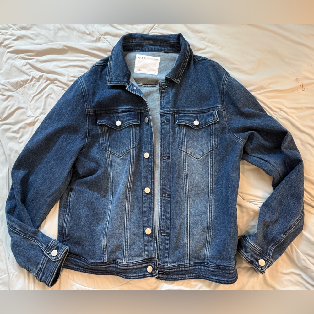 FFLA Men's Blue Denim Jacket